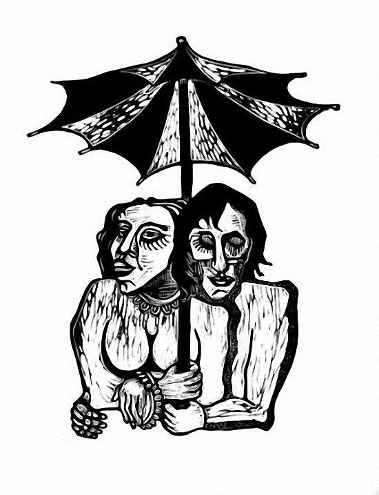 Pareja by Modesto Bernardo, 1996